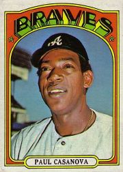 1972 Topps Baseball Cards      591     Paul Casanova
